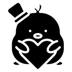 chick cartoon icon