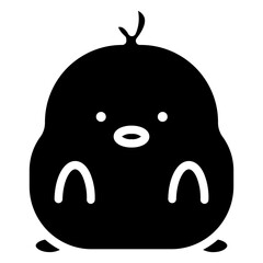 chick cartoon icon