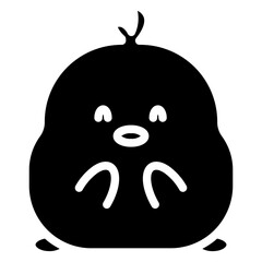 chick cartoon icon