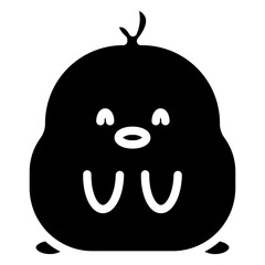 chick cartoon icon