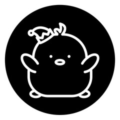 chick cartoon icon