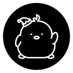 chick cartoon icon