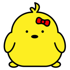 chick cartoon icon