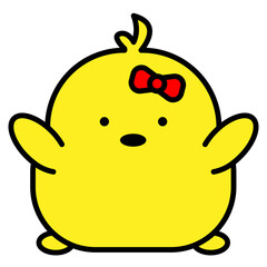 chick cartoon icon