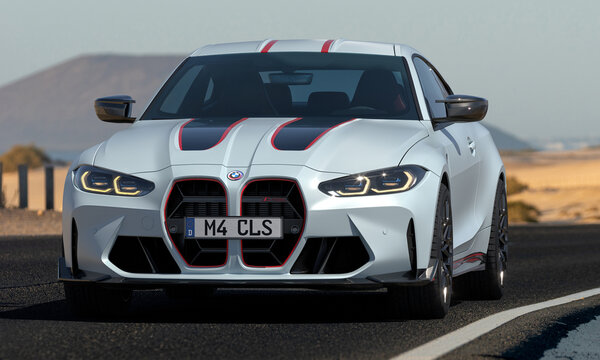 The BMW M4 CSL is the latest BMW under the 'M' emblem. The ultralight and ultra-fast coupe