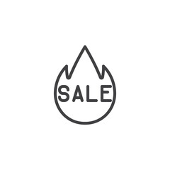 Hot sale line icon