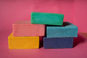 Colorful Turkish Traditional Soap, Uskudar Istanbul, Turkey