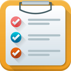 Obraz premium Checklist 