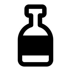 bottle glyph icon