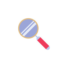 Magnifying glass flat icon