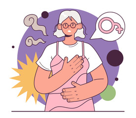 Depression concept. Mental disorder, feeling of despair and helplessness.