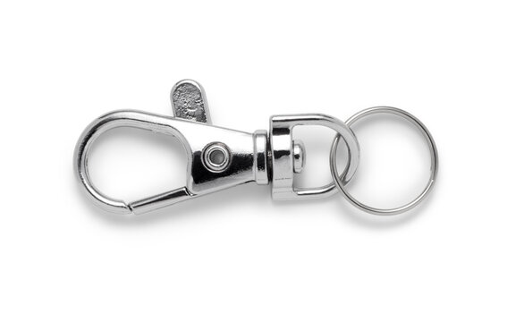 Premium Rotating Spring Hook With Key Ring Metal Keyring - Temu Philippines