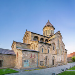 Fototapeta na wymiar Svetitskhoveli Cathedral, Georgia