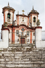 Obraz premium Immaculate Conception Church, Ouro Preto, Minas Gerais, Brazil