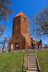 Gothic church of St. George from the XIII / XI century. Niedzwiedz, Kuyavian-Pomeranian Voivodeship, Poland. © Darek Bednarek