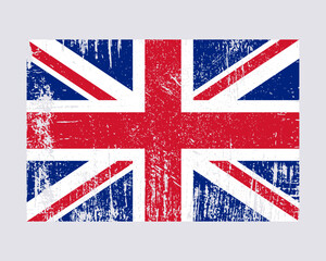 Fototapeta premium United Kingdom flag vector