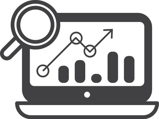 Business icon isolated on transparent background