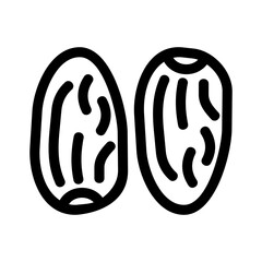 dates icon or logo isolated sign symbol vector illustration - high quality black style vector icons
