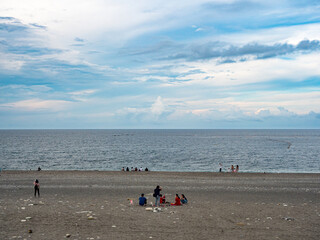 Chishingtan Beach landscape in Hualien,Taiwan.