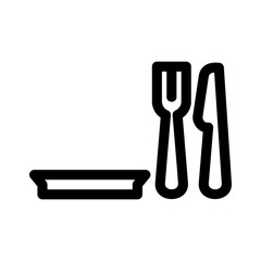 eat icon or logo isolated sign symbol vector illustration - high quality black style vector icons
