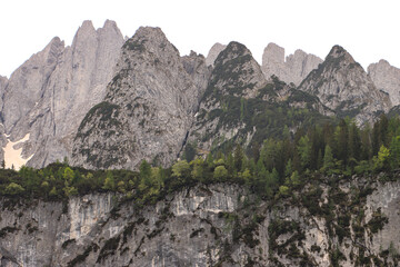 Majestätischer mittlerer Gosaukamm von Norden (Dachsteingebirge)
