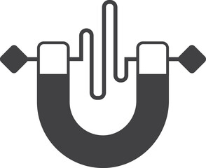 Business icon isolated on transparent background