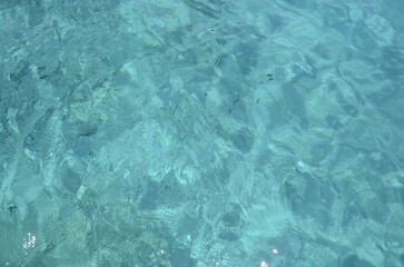 Fototapeta premium Blue water background