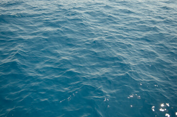 Blue water surface background