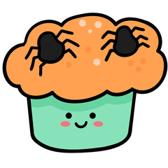 Halloween Pumpkin Cupcake