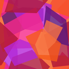 Fototapeta premium Abstract triangle seamless pattern. Irregular geometric low poly wallpaper. Polygonal background.