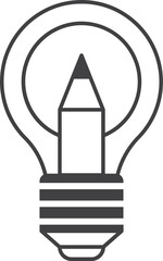 education icon on transparent background