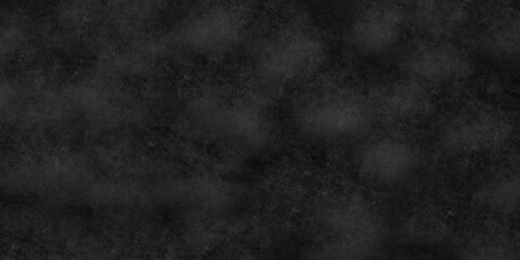 Dark cracked backdrop black grunge textured concrete background. Panorama dark grey black slate background or texture. Vector black concrete texture. Stone wall background.	