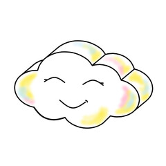 Smiling cloud