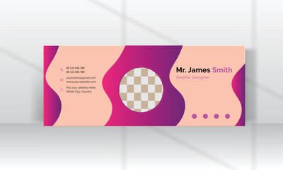 Email signature Design Template