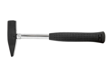 Black hammer on transparent background