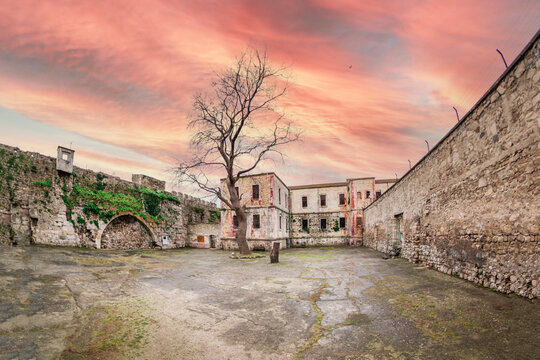 Sinop jailhouse and museum touristic destination on black sea shore
