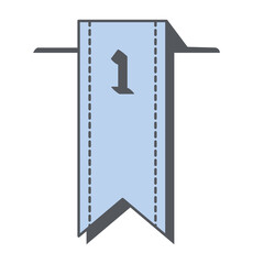 Ribbon With Number Bullet Journal Collection Set