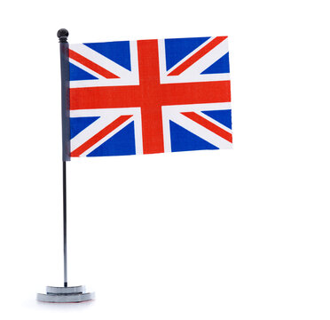 British table flag on white background