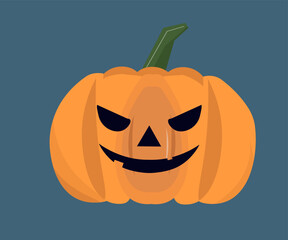 ハロウィーンのかぼちゃ 壁紙ベクターイラスト