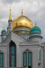 Cathedral Mosque on Prospekt Mira in Moscow