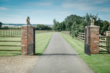 Garden Gates and Driveway