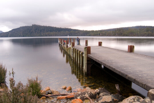 A Jetty On Lake Saint Clair