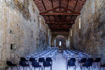 Italien - Toskana - Campiglia Marittima - Pieve di San Giovanni - Innenansicht