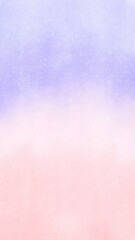 Abstract artistic background. Gradient in pastel colours, purple to pink color. Mist wallpaper for mobile phone. With grain texture.