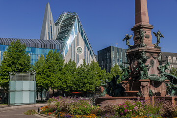 Leipzig Sachsen Augustusplatz