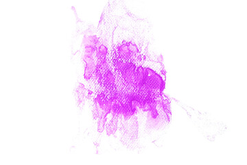 Purple-Violet watercolor spread on white background,Abstract color,Abstract ink	