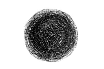 abtract black crayon texture art background