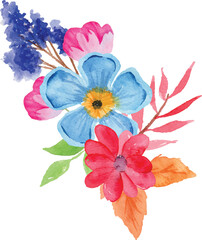 Looser Flower Watercolor