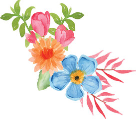 Looser Flower Watercolor