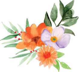 Looser Flower Watercolor